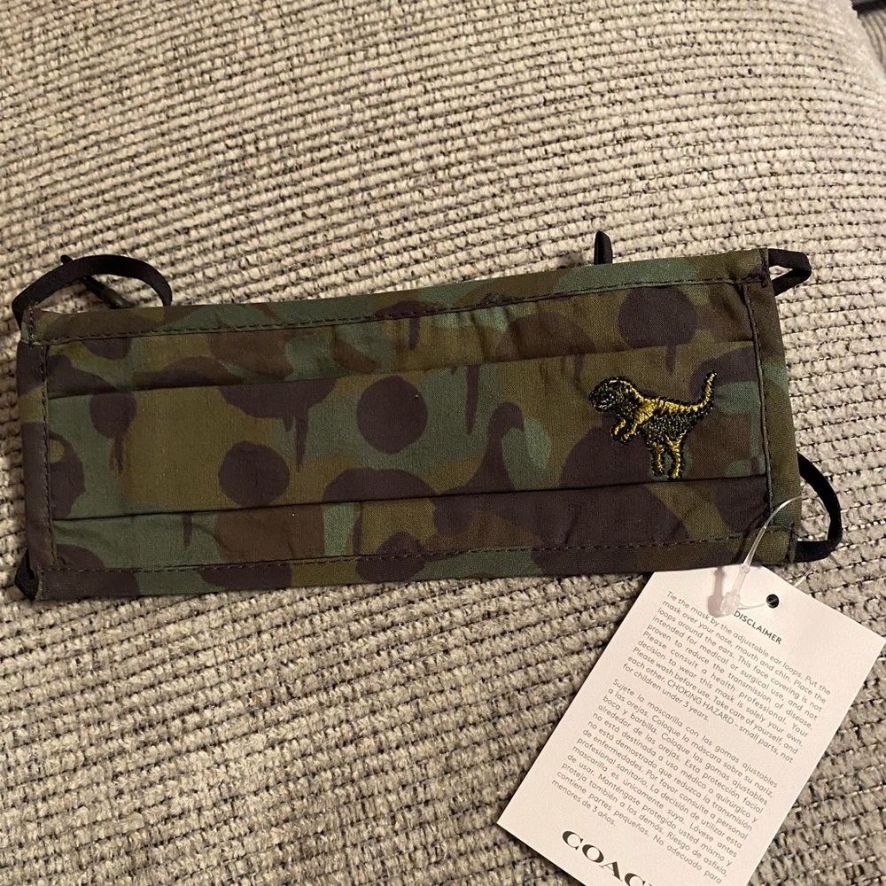 COACH • Rexy Face Mask With Wild Beast Print